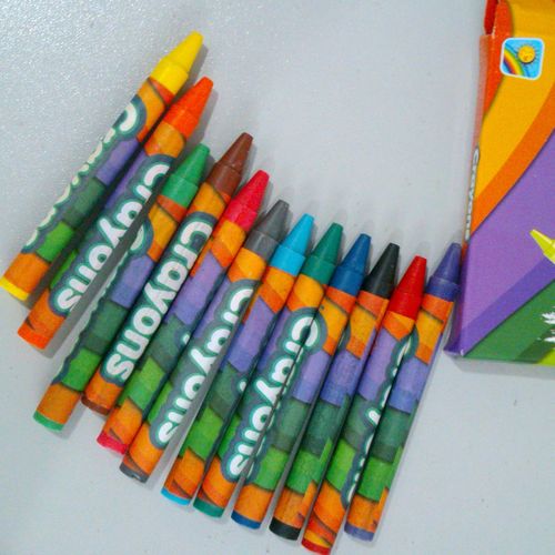 蜡笔厂家 12色蜡笔丙烯颜料 美术颜料用